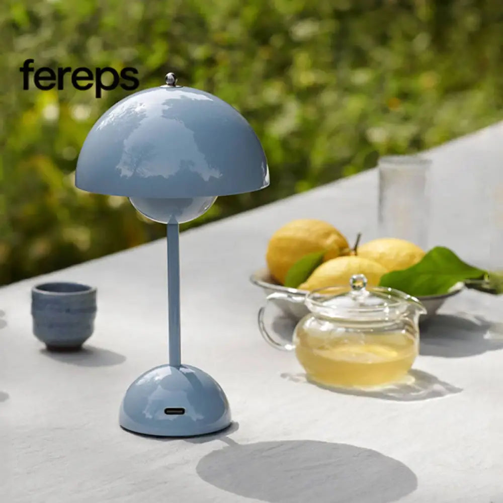 Nordic Led Table Lamp - Rechargeable Mushroom Lamp