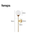 Nordic LED Wall Lamp – Modern Long Arm Bedside Light Fixture